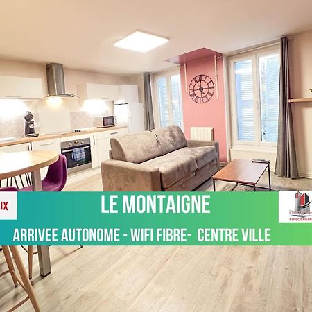 Le Montaigne - Wifi Fibre- Coeur Du Centre Ville-Property Rental Nm Perigueux Ngoại thất bức ảnh