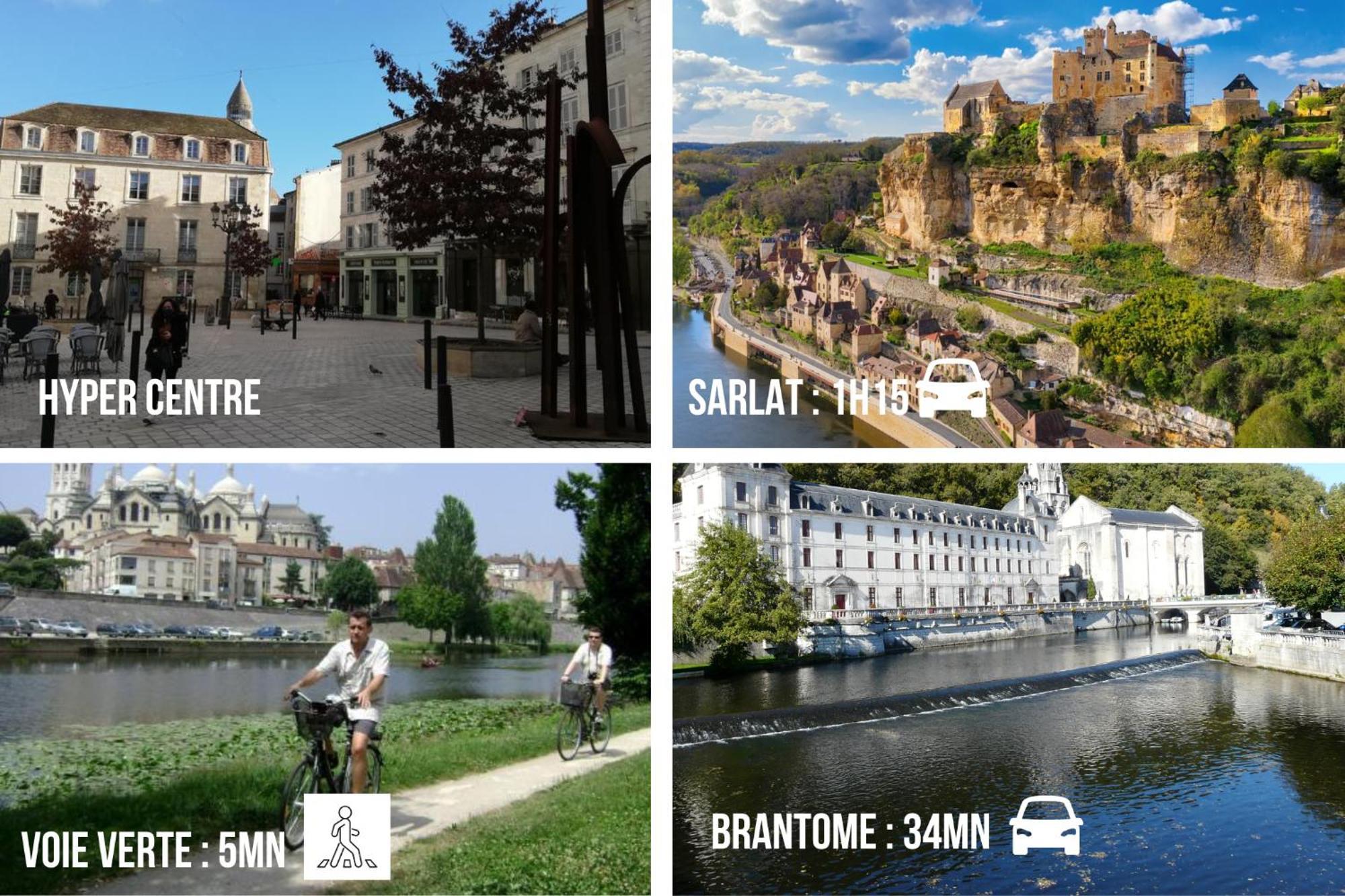 Le Montaigne - Wifi Fibre- Coeur Du Centre Ville-Property Rental Nm Perigueux Ngoại thất bức ảnh